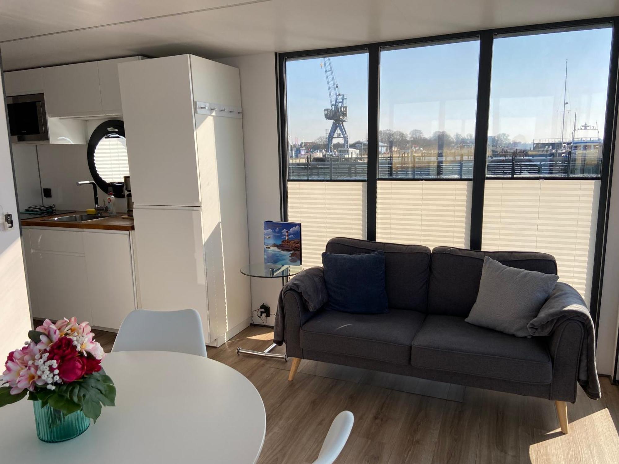 Hausboot Fjord Claudia Schleswig Hotel Buitenkant foto