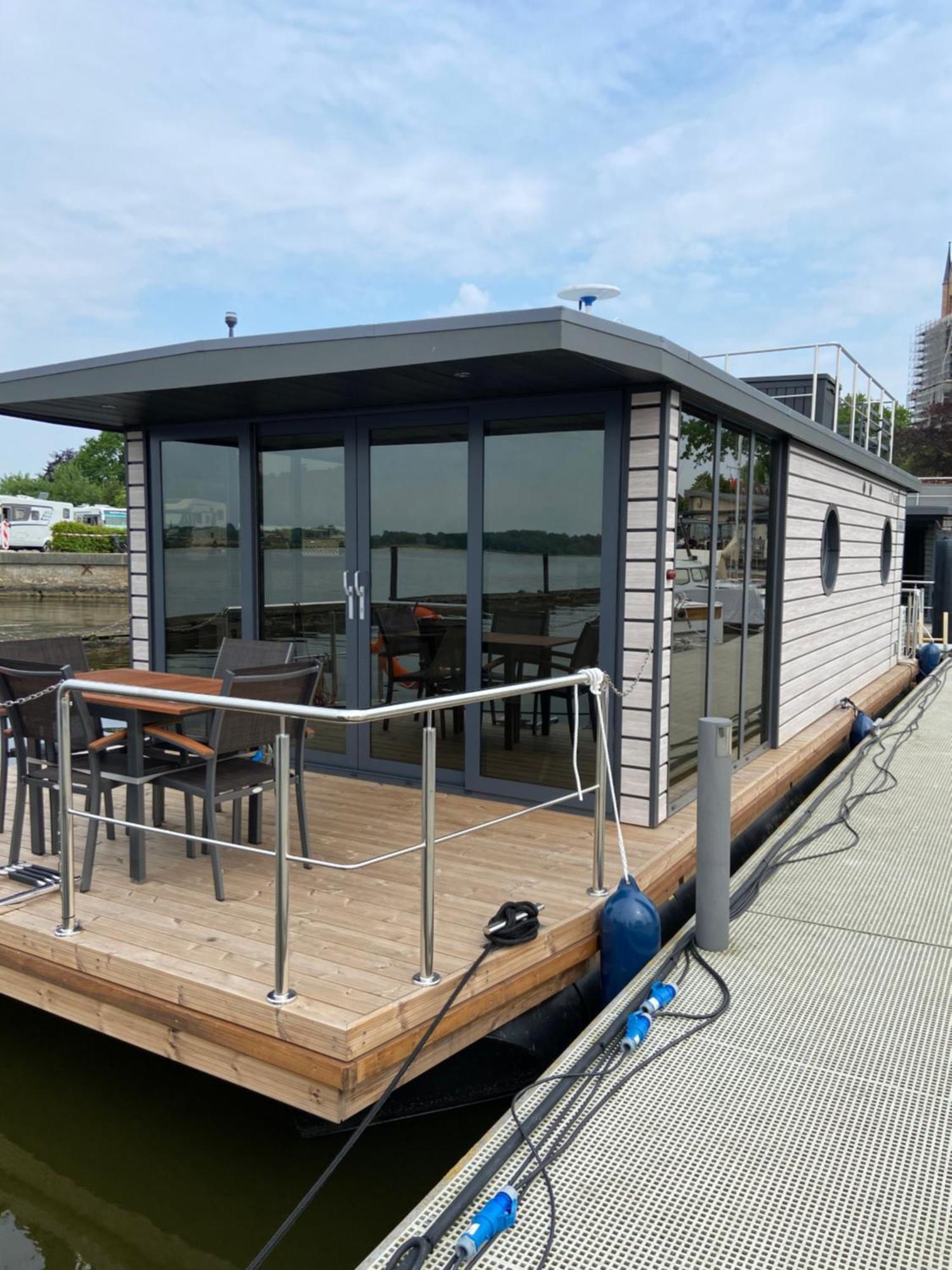 Hausboot Fjord Claudia Schleswig Hotel Buitenkant foto